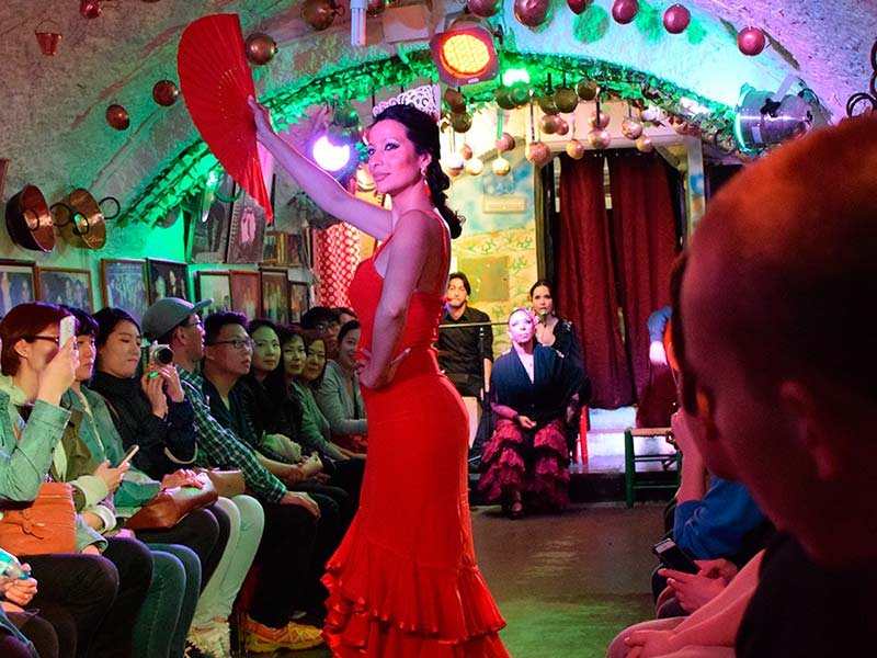show flamenco cuevas sacromonte